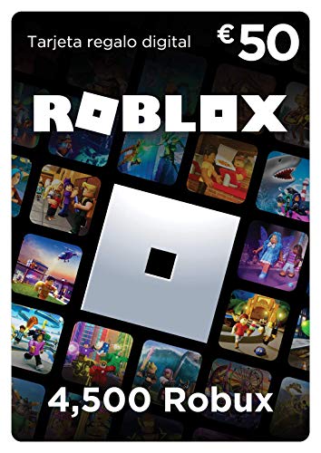 Tarjeta regalo de Roblox - 4,500 Robux [ordenador, móvil, tableta, Xbox One, Oculus Rift o HTC Vive]