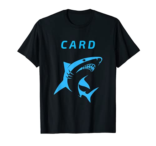 Tarjeta Shark Poker Camiseta
