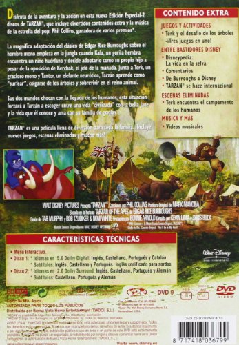 Tarzán (Edición especial) [DVD]