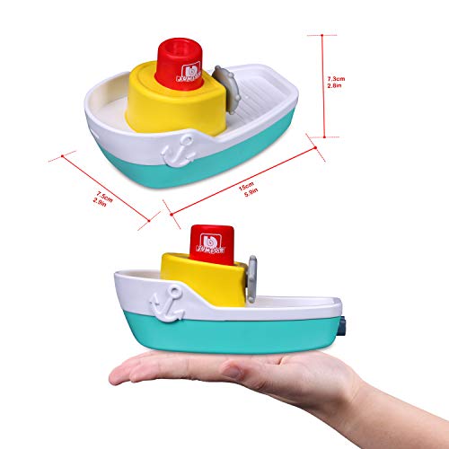 Tavitoys, Bburago Splash'N Play Spraying Tugboat (16-89003), Multicolor (1)
