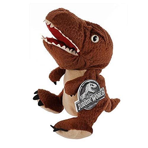 TCC Global Peluche Marioneta Jurassic Warriors of The World Muñeco de Nieve T-Rex para Niños Grande 25cm 1776 - Única, -