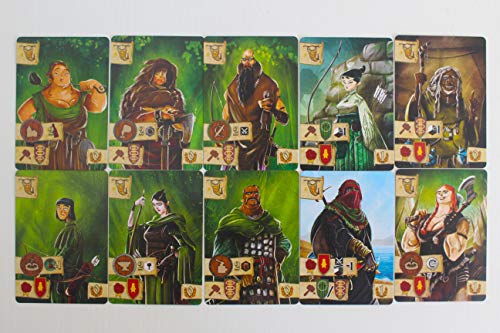 TCG Factory ROBIN HOOD Y SUS ALEGRES COMPAÑEROS Juego de mesa en español de estrategia y cooperativo para 1 a 5 jugadores