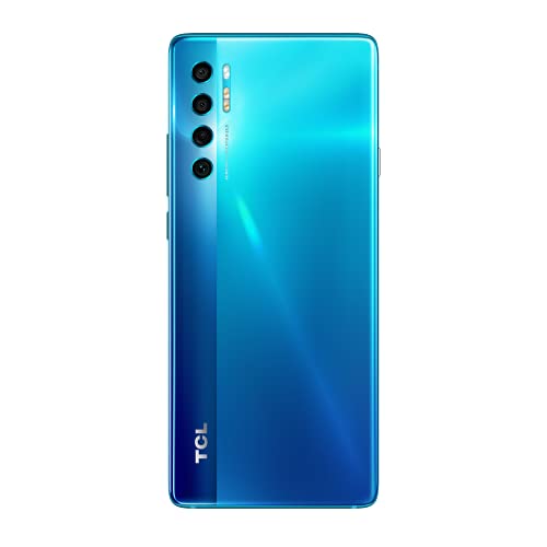 TCL 20 Pro 5G 256GB - Smartphone de 6.67" AMOLED FHD+ con NXTVISION (Snapdragon 750G 5G, 6GB/256GB Ampliable MicroSD, Dual SIM, Cámaras 48MP+16MP+5MP+2MP, Batería 4500mAh, Android 11) Azul