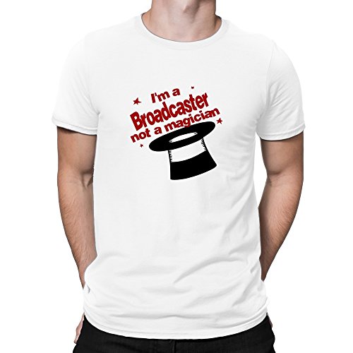 Teeburon I'm a Broadcaster, Not a Magician Camiseta