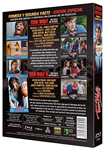 Teen Wolf y II De Pelo en Pecho Digipack con 8 Postales (2 BD) [Blu-ray]