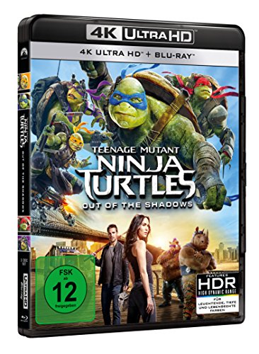 Teenage Mutant Ninja Turtles - Out of the Shadows (4K Ultra HD) (+ BR) [Alemania] [Blu-ray]