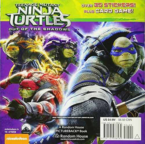 Teenage Mutant Ninja Turtles: Out of the Shadows Pictureback