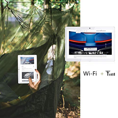 TEENO Tablet 10 Pulgadas Baratas y Buenas 4G/WiFi Tablet con Ranuras para Tarjetas SIM Dobles, Procesador de Cuatro Núcleos, 1.5GHz, 2G + 16GB, Doble Cámara, WiFi, Bluetooth, GPS