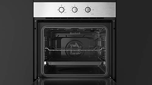 Teka - Horno Multifunción, Modelo HCB 6525, Sistema de Limpieza Hydroclean ECO, Acero Inoxidable, 59.5 x 59.5 x 53.7+22, Eficiencia Energética A+