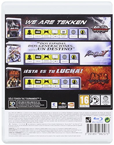 Tekken 6 + Tekken Tag Tournament 2 + Soulcalibur V