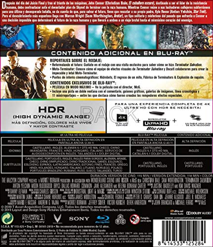 Terminator Salvation (4K Ultra HD + BD) [Blu-ray]