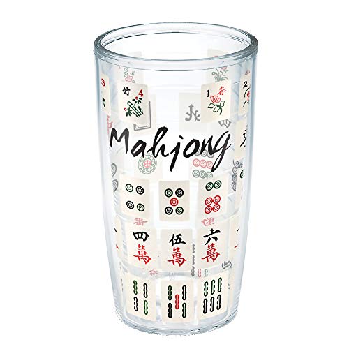 Tervis Mahjong Game Vaso aislado, Plástico, Transparente - Tritan