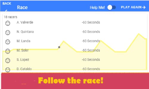 Tete de la Course - Manager Ciclismo Simple Gratis