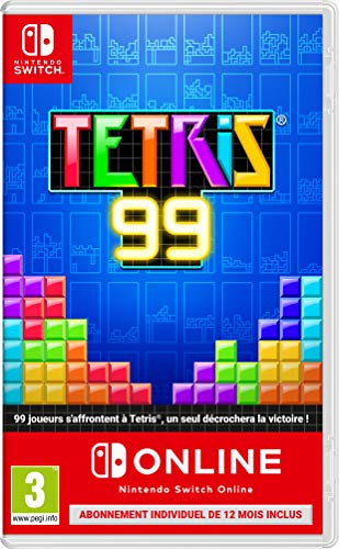 TETRIS 99 + 1 AN D’ABONNEMENT AU NINTENDO SWITCH ONLINE [Importación francesa]
