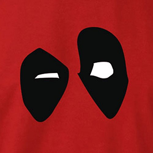 Texlab Pool Skeptisch Camiseta, Mujer, Rojo, Extra-Large