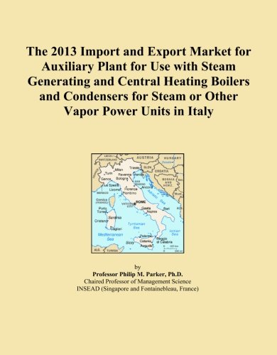 The 2013 Import and Export Market for Auxiliary Plant for Use with Steam Generating and Central Heating Boilers and Condensers for Steam or Other Vapor Power Units in Italy