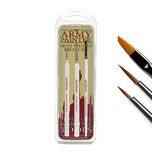The Army Painter | Most Wanted Wargamer Brush Set