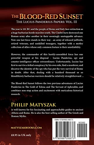 The Blood-Red Sunset: The Lucius Panderius Papers III