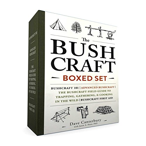 The Bushcraft Boxed Set: Bushcraft 101; Advanced Bushcraft; The Bushcraft Field Guide to Trapping, Gathering, & Cooking in the Wild; Bushcraft [Idioma ... & Cooking in the Wild; Bushcraft First Aid