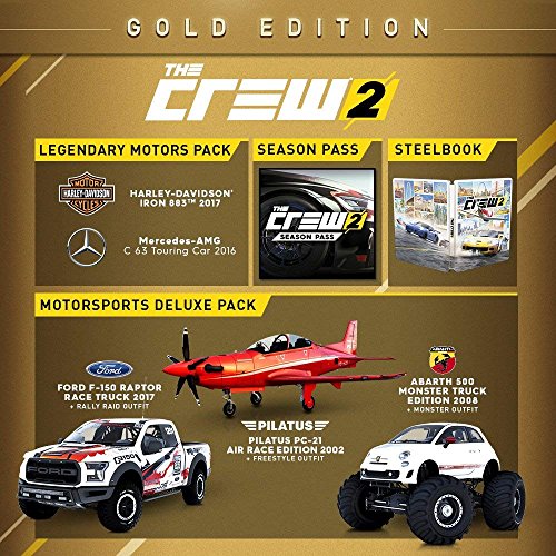 The Crew 2 - Steelbook Gold Edition for PlayStation 4 [USA]