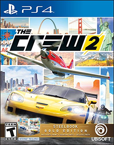 The Crew 2 - Steelbook Gold Edition for PlayStation 4 [USA]