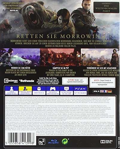 The Elder Scrolls Online: Morrowind - PlayStation 4 [Importación alemana]