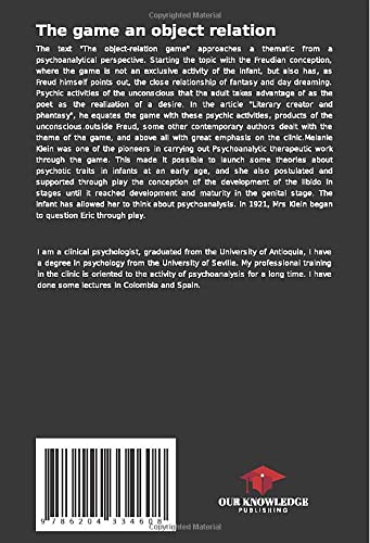 The game an object relation: Playing an unconscious activity