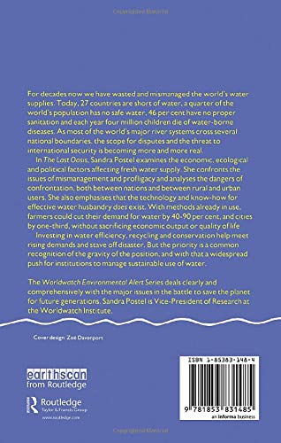 The Last Oasis: Facing Water Scarcity