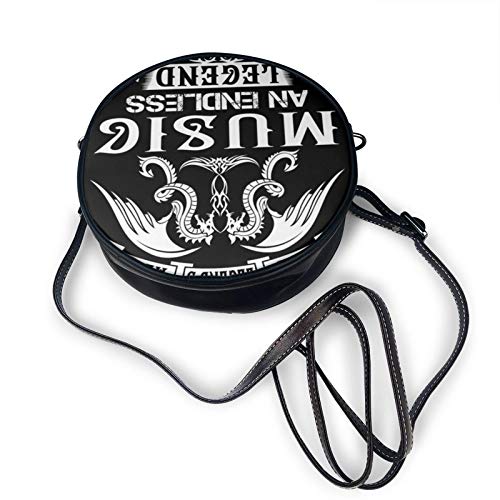 The Legend Is Alive Music An Endless Legend One Shoulder Lady Diagonal Bag Round Bag