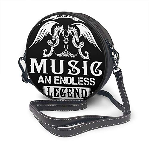 The Legend Is Alive Music An Endless Legend One Shoulder Lady Diagonal Bag Round Bag