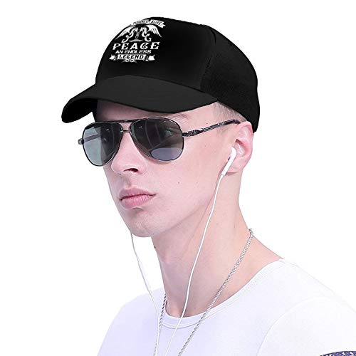 The Legend is Alive Peace an Endless Legend - Gorra deportiva unisex