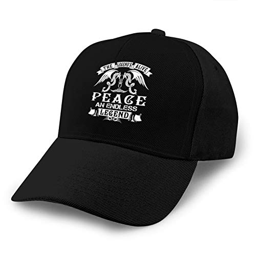The Legend is Alive Peace an Endless Legend - Gorra deportiva unisex
