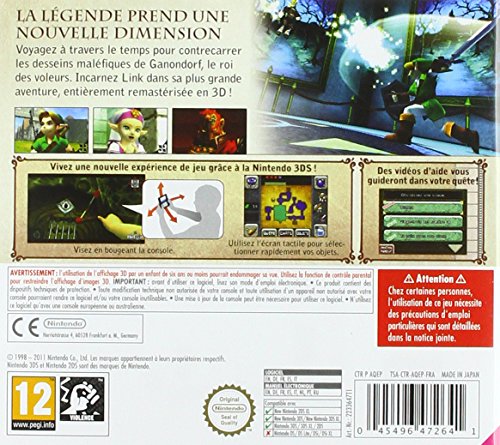 The Legend Of Zelda : Ocarina Of Time 3D - Nintendo Selects [Importación Francesa]