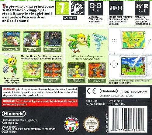 The Legend of Zelda-Spirit Tracks (importación italiana)