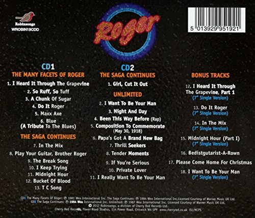 THE MANY FACETS OF ROGER / THE SAGA CONTINUES / UNLIMITED (Super Jewel)