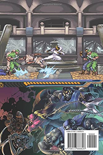 The Ninja Saviors Game Guide Notebook: Notebook|Journal| Diary/ Lined - Size 6x9 Inches 100 Pages