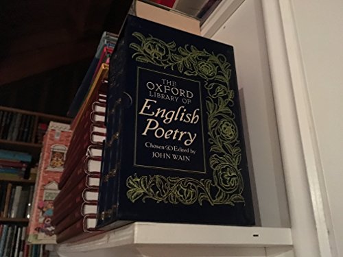 The Oxford Library Of English Poetry Vol.1. Vol.2. Vol.3.