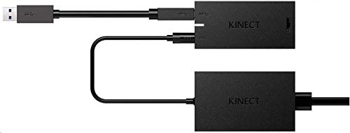 The perseids Adaptador Xbox Kinect, Adaptador para Xbox One S / Xbox One X y PC con Windows 8 / 8.1 / 10, sensor X Kinect 2.0, Enchufe de la UE