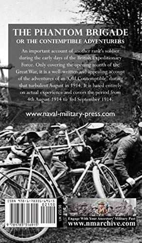 THE PHANTOM BRIGADE: OR THE CONTEMPTIBLE ADVENTURERS