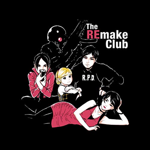 The RE Make Breakfast Club Resident Evil Kid's Hooded - Sudadera Negro 3-4 Años