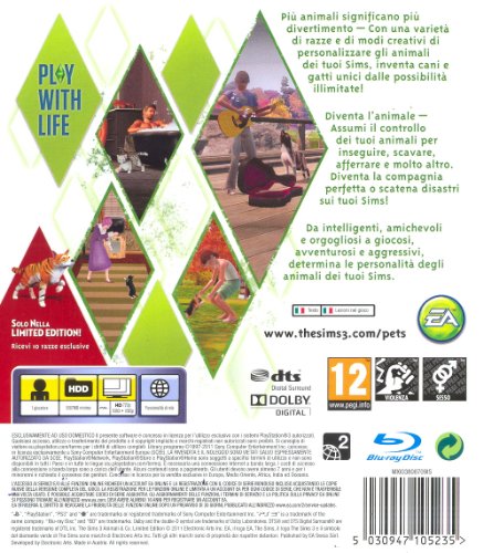 The Sims 3 Animali & Co - Limited Edition [Importación italiana]