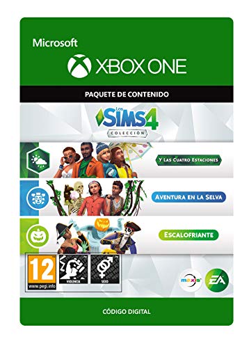 THE SIMS 4 BUNDLE (SEASONS; JUNGLE ADVENTURE; SPOOKY STUFF) - Xbox One – Código de descarga