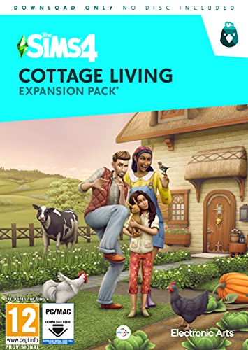 The Sims 4 Cottage Living Expansion Pack (CIAB) PC Code in Box