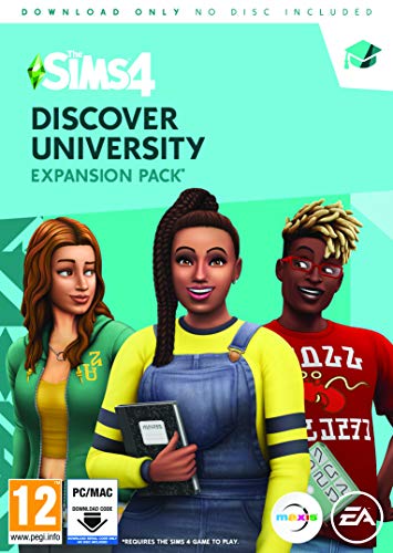 The Sims 4 Discover University (PC Code in Box) [Importación inglesa]