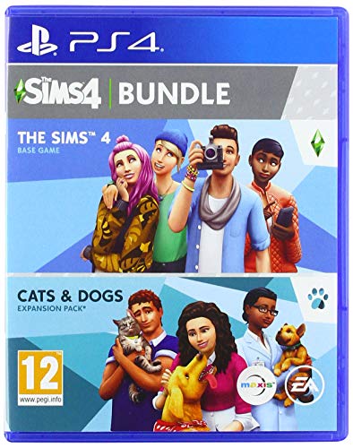 The Sims 4 Plus Cats and Dogs Bundle - PlayStation 4 [Importación inglesa]