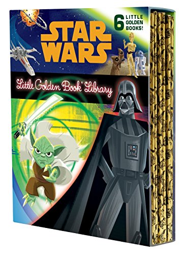 The Star Wars Little Golden Book Library: The Phantom Menace; Attack of the Clones; Revenge of the Sith; A New Hope; The Empire Strikes Back; Return of the Jedi (Little Golden Book: Star Wars)