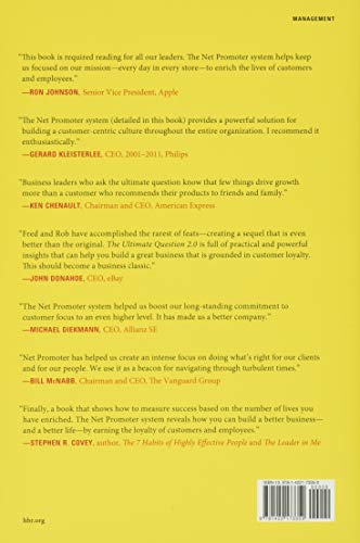 The Ultimate Question 2.0 (Revised and Expanded Edition): How Net Promoter Companies Thrive in a Customer-Driven World