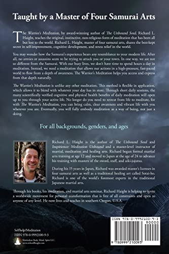 The Warrior's Meditation: The Best-Kept Secret in Self-Improvement, Cognitive Enhancement, and Stress Relief, Taught by a Master of Four Samurai Arts (Total Embodiment Method TEM)