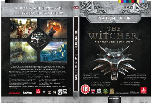 The Witcher : Enhanced Edition - Platinum (PC DVD) [Importación inglesa]