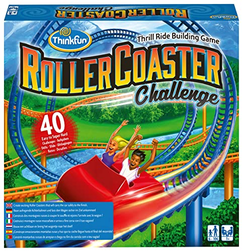 Think Fun- Roller Coaster Challenge Juego de habilidad (Ravensburger 76343) , color/modelo surtido